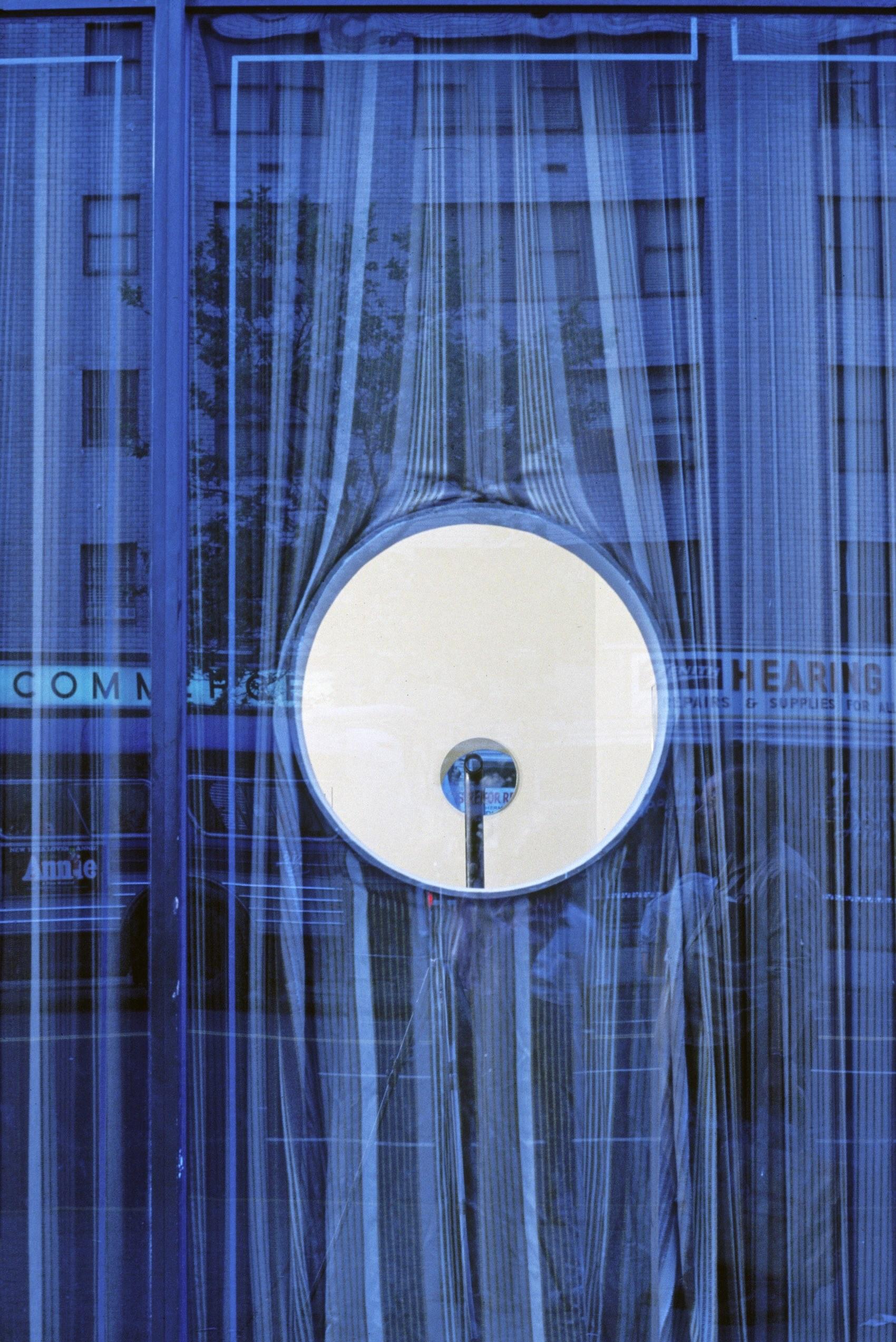 installation view of a Locator sculpture