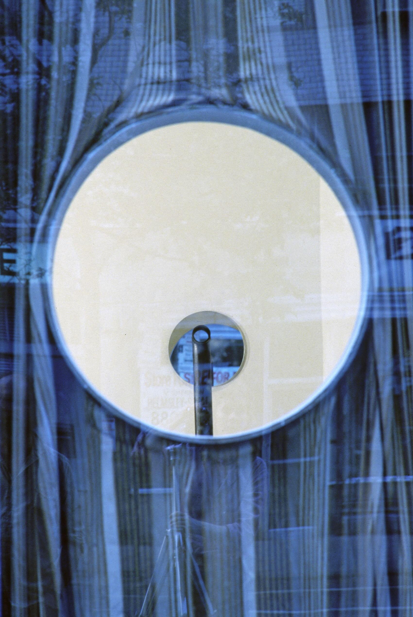 installation view of a Locator sculpture