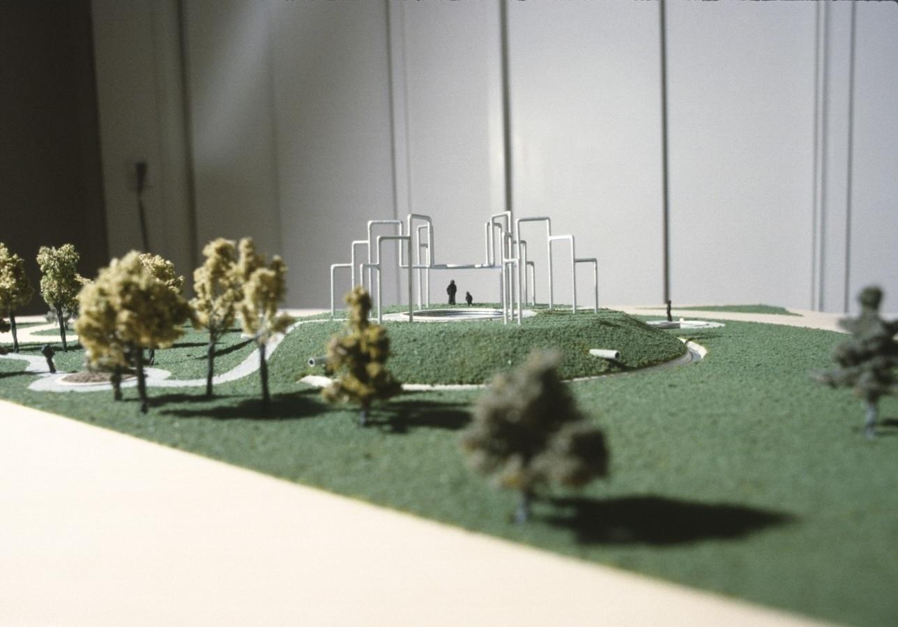 model for an outdoor sculpture