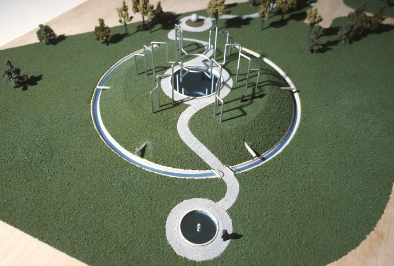model for an outdoor sculpture