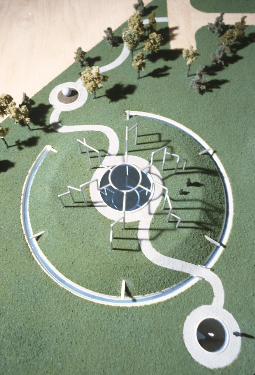 model for an outdoor sculpture
