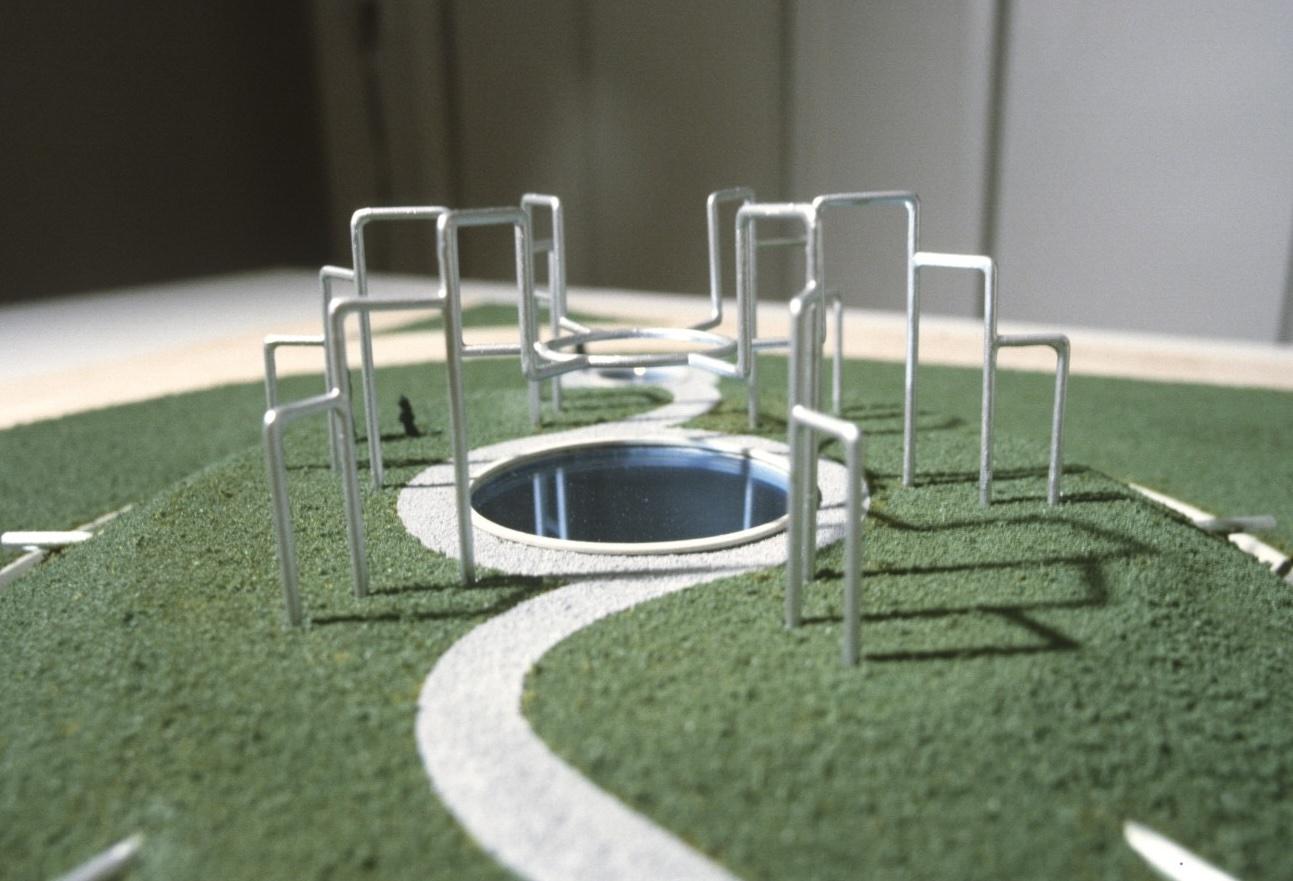 model for an outdoor sculpture