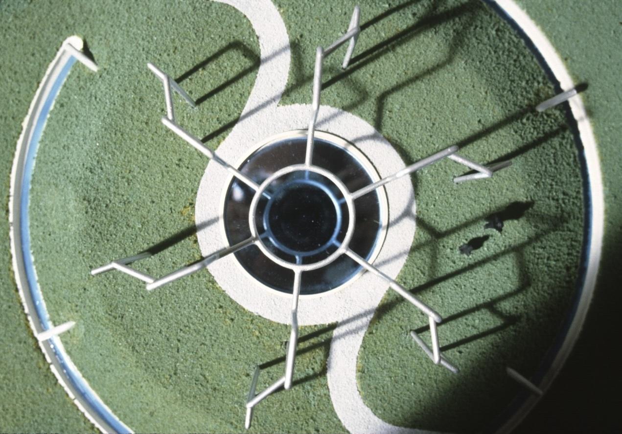model for an outdoor sculpture