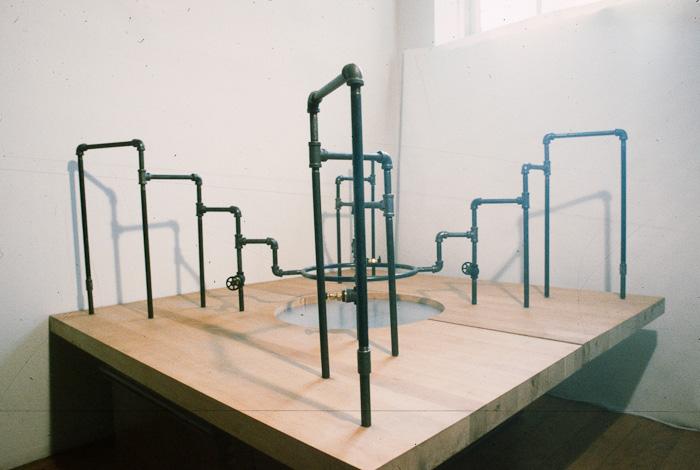 model for a work involving a system of pipes