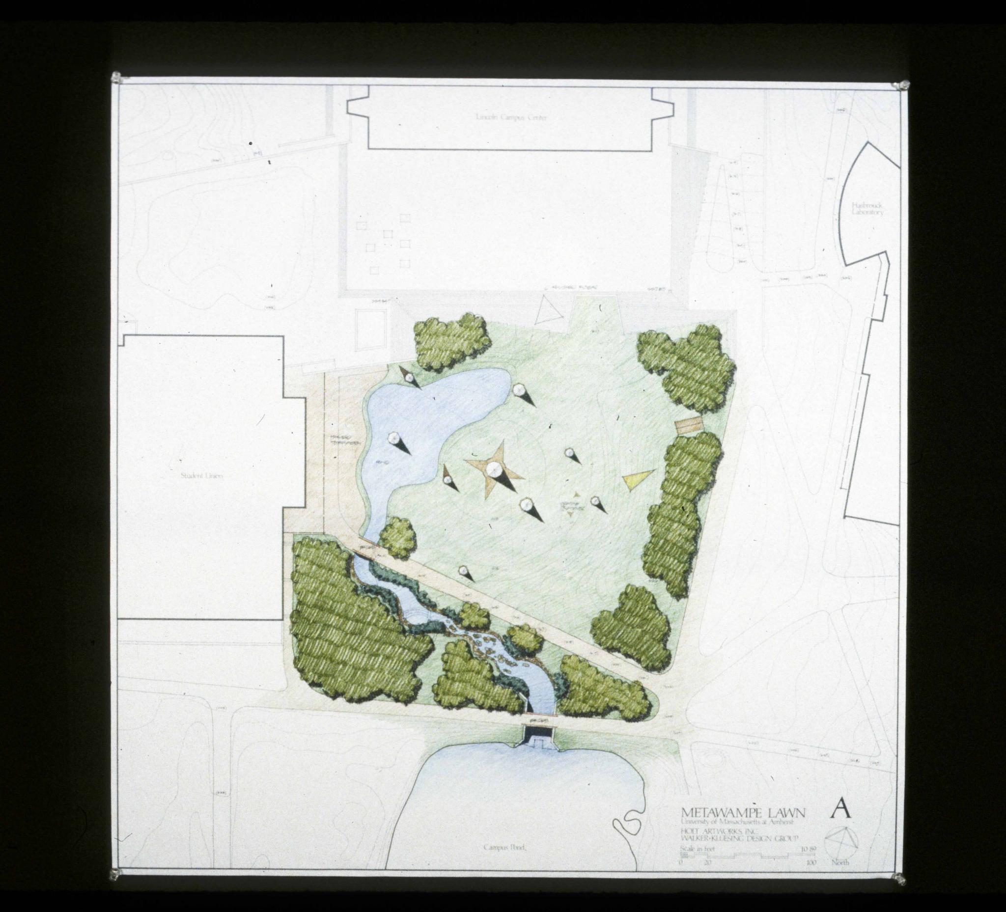 Drawing for Nancy HoltThe Sky’s the Limit, 1990