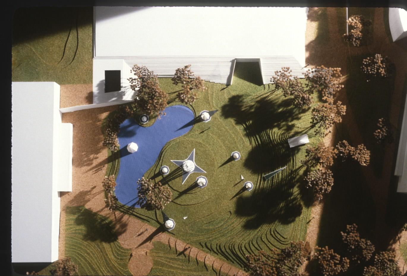 Model for Nancy Holt's The Sky’s the Limit, 1990